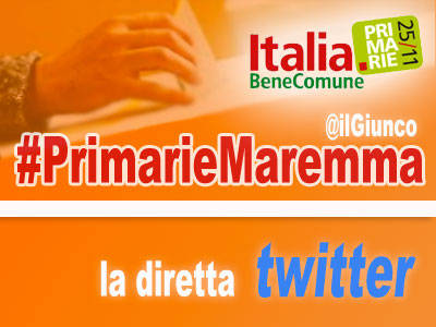 #PrimarieMaremma: la diretta Twitter de IlGiunco.net