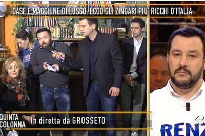 Immigrati, lite in diretta TV tra Arci di Grosseto e Salvini – Ecco il VIDEO